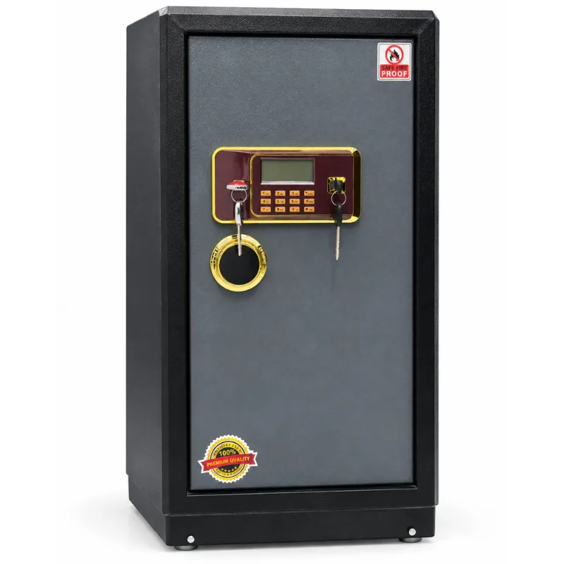 Coffre-fort ignifuge 820 mm à code électronique, 140 kg
